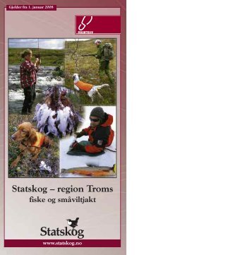 Statskog â region Troms fiske og smÃ¥viltjakt