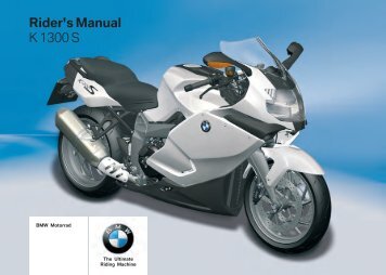 Rider'sManual K 1300 S - K100.biz