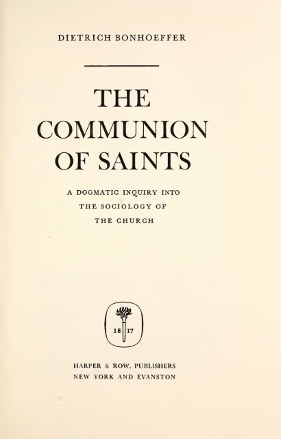 Communion of saints
