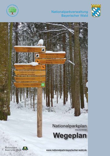 wegeplan 15_Sestava 1 - Nationalpark Bayerischer Wald