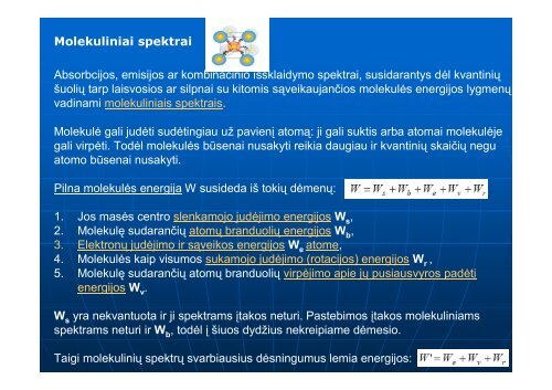 Atomų sąveikos molekulėje rūšys (joninis ir kovalentinis ryšys ...