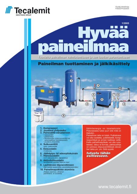 HyvÃ¤Ã¤ paineilmaa - Tecalemit AS