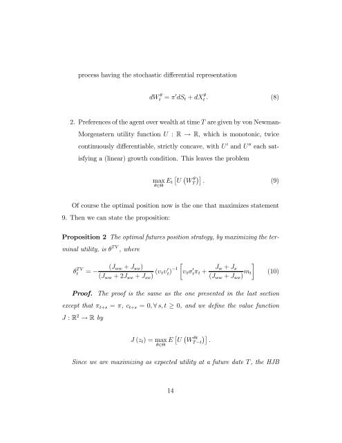 Dynamic Hedging with Stochastic Differential Utility