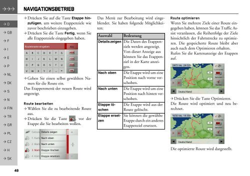 Z204 Z205 Traffic Assist EuDe Operation Guide - Navisys