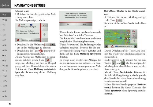 Z204 Z205 Traffic Assist EuDe Operation Guide - Navisys