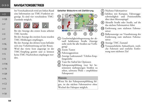 Z204 Z205 Traffic Assist EuDe Operation Guide - Navisys