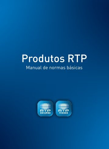 Edições RTP manual normas