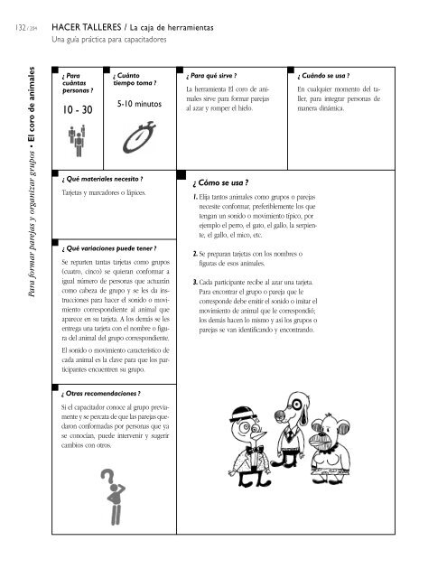 Hacer Talleres - Una guÃ­a prÃ¡ctica para capacitadores