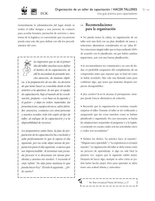 Hacer Talleres - Una guÃ­a prÃ¡ctica para capacitadores