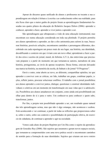 15. Comunidade, escola, jornal escolar - Universidade Estadual do ...