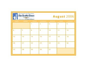 2007 year calendar