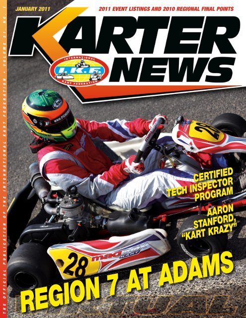 January 2011 International Kart Federation