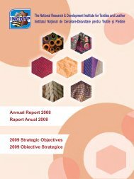Raport Activitate 2008 Obiective Strategice 2009 - Institutul National ...