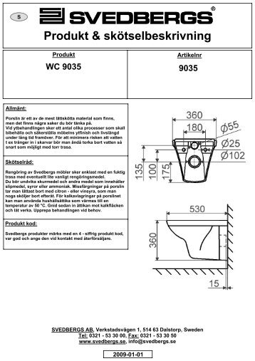 WC 9035 - Svedbergs