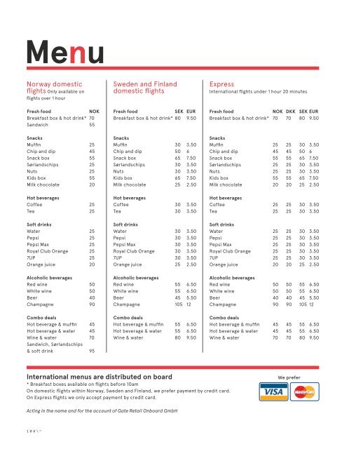 Download menu (PDF) - Norwegian