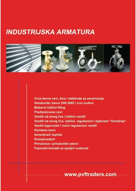 Industrijska armatura - PVF Traders