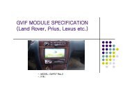 Installation Manual - Nav-TV