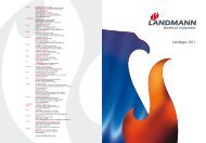 Catalogue 2011 - Landmann