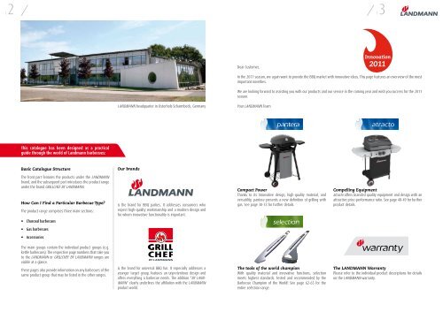 Catalogue 2011 - Landmann