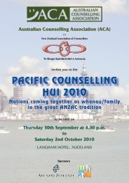 Conference Flyer - Counselling Connection