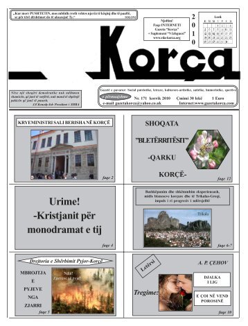 Korrik 2010 - Gazeta "KorÃ§a"