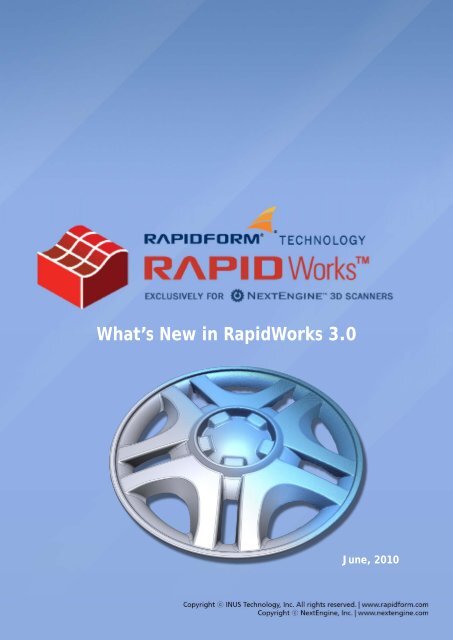 What's New in RapidWorks 3.0 - NextEngine