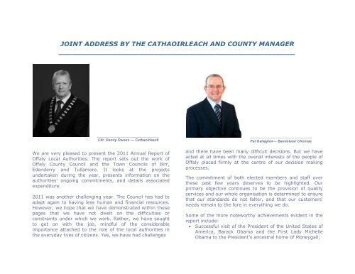 Annual Report 2011.pdf (size 6 MB) - Offaly County Council