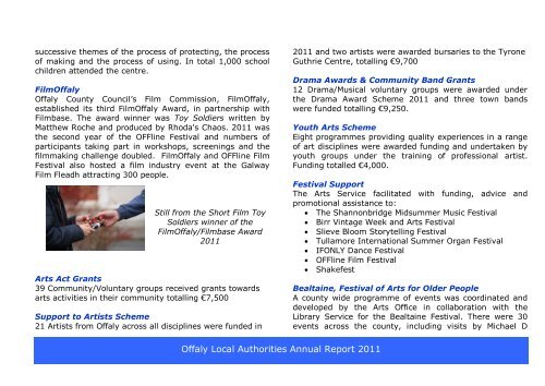 Annual Report 2011.pdf (size 6 MB) - Offaly County Council