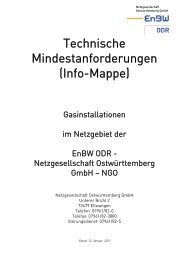 Technische Mindestanforderungen (Info-Mappe) - Netzgesellschaft ...