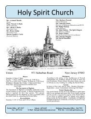 The Most Holy Trinity - Holy Spirit Church