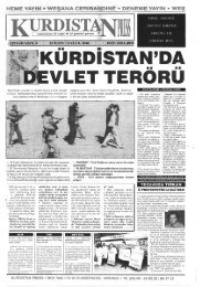 KURDISTAN’DA VLETTERÖRÜ