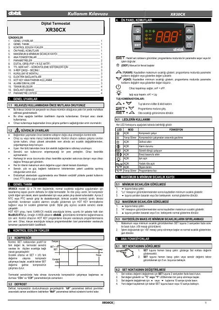 XR30CX - Ercan Teknik