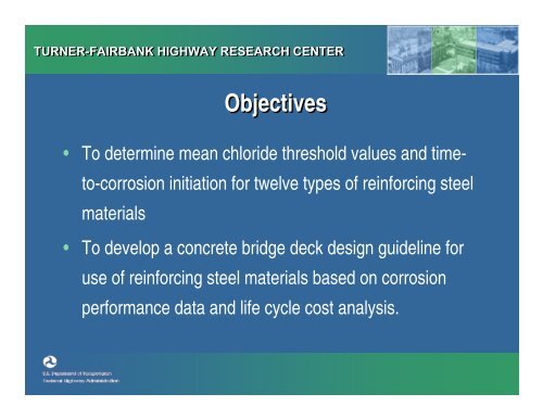 Overview of FHWA Current Coatings and Corrosion Research ...