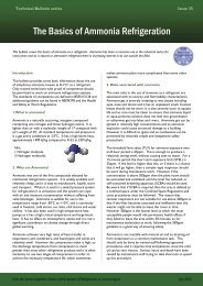 Ammonia Basics for service Engineers (TB35) - Institute of ...