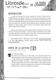 Recursos - La huida de Leonardo - Olaf Fritsche - Macmillan ...