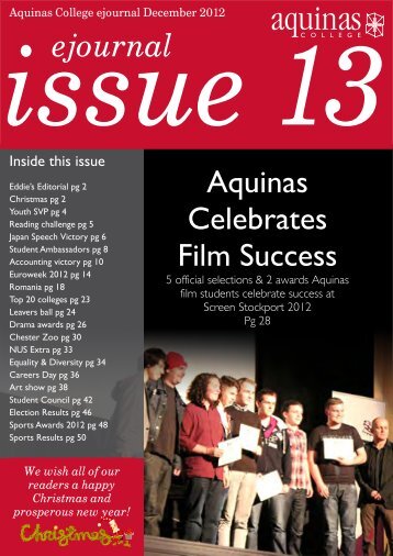 e-journal Issue 13 - Aquinas College