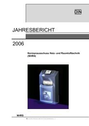 DIN Deutsches Institut für Normung e - NHRS