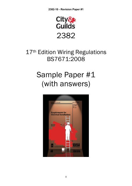 2382 Sample Paper #1 - DJT Electrical Engineering Consultancy ...