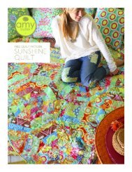 Sunshine Quilt Pattern - Amy Butler