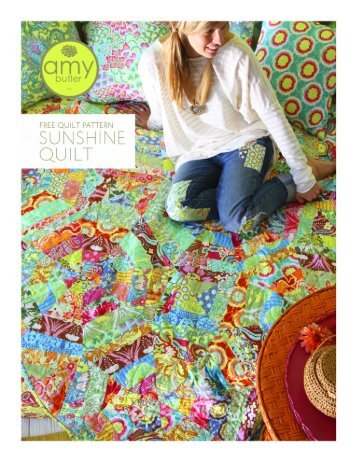 Sunshine Quilt Pattern - Amy Butler