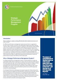 SMP Brochure - Strathmore Business School