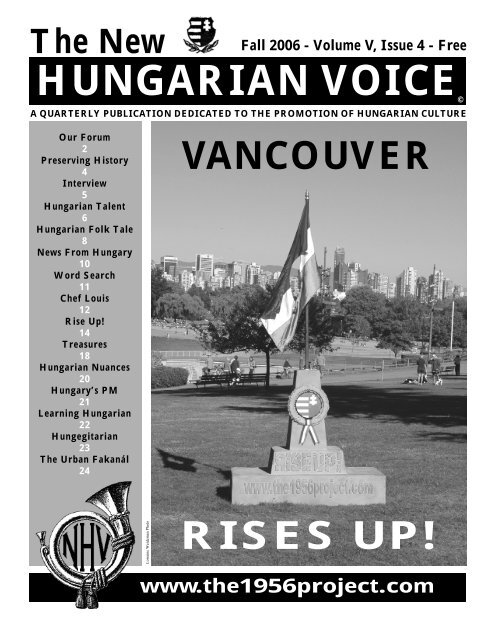 THE NEW HUNGARIAN VOICE FALL 2006 (Read-Only)