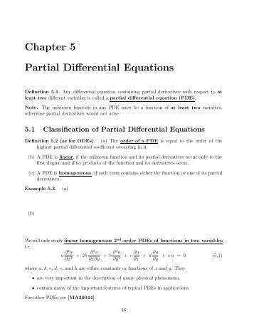 Chapter 5: Partial Differential Equations (pdf)