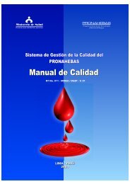 Manual de Calidad - Bvs.minsa.gob.pe - Ministerio de Salud