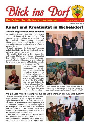 Kunst und Kreativität in Nickelsdorf