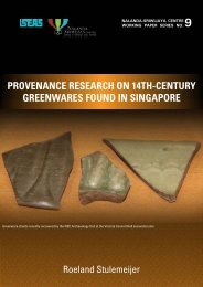 provenance research on 14th-century greenwares found in singapore