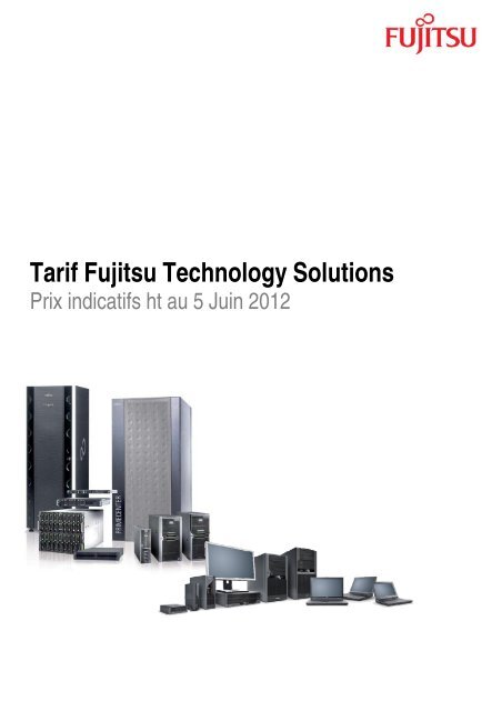 Tarif Fujitsu Technology Solutions - Icecat.biz