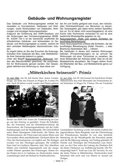 Juni 2006 - Mitterkirchen im Machland