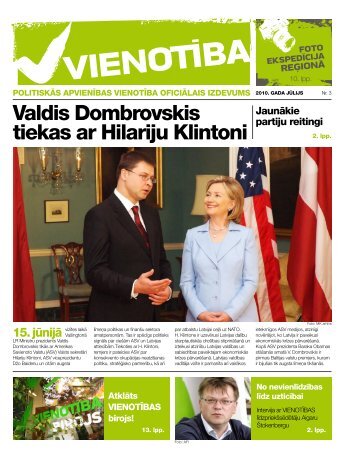 vienotÄ«bas avÄ«ze nr. 3