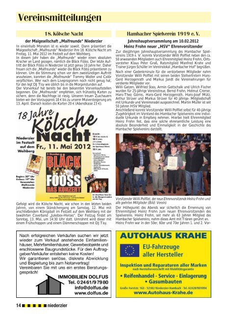 VViel mehr Menschen als Sie glauben… …es steht ja im Amtsblatt